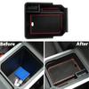 Car Storage Box Central Console Armrest Holder Tidy Organizer Interior Accessories Parts For Geely Atlas Pro Azkarra 2024