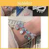 Alloy Chic Chinesestyle Beaded Bracelet For Women Vintage Floral Jewelry Design