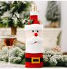 Christmas Wine Bottle Set Santa Snowman Wine Bottle Cover Bags for Christmas Party Dinner Table Ornaments New Year Decors Gifts