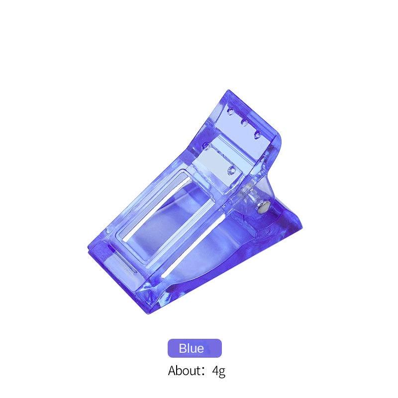 Nail crystal nail mold fixing clip nail tool delay glue shaping clip