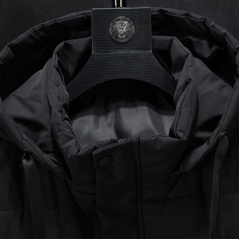 Мужская зимняя куртка без рукавов больших размеров L-7XL, верхняя одежда, повседневный свободный теплый жилет с капюшоном