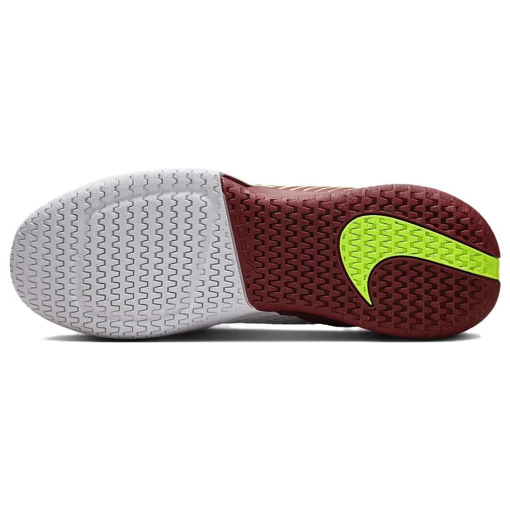Nike Теннисные мужские кроссовки Court Air Zoom Vapor Pro 2 HC Белый Командный Красный Лаймовый Взрыв DR6191-104