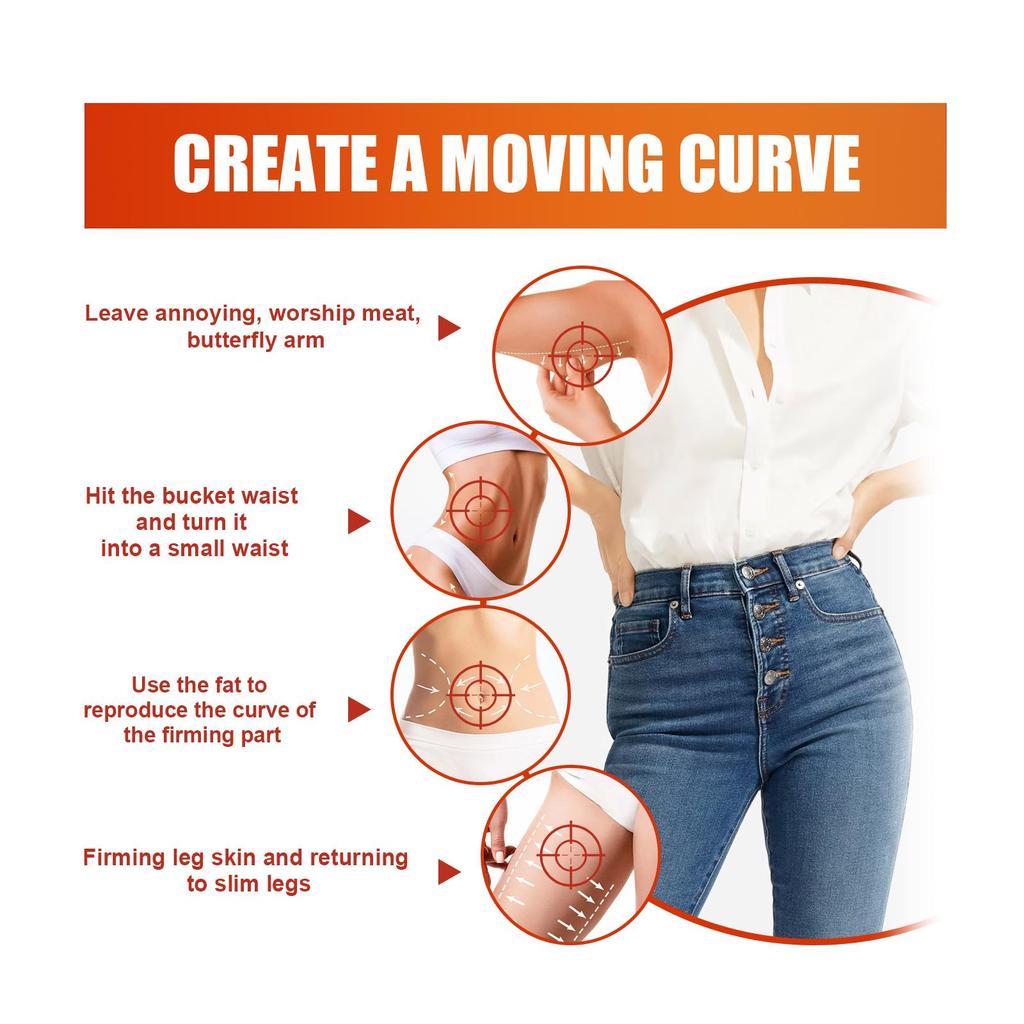 EELHOE Укрепляющий гель Потоотделение Похудение Увлажнение Укрепление кожи Демонстрация изгибов тела Гель для контурирования тела