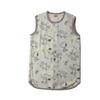 Takihyo Snoopy Baby Vest Long Muslin 215155640 Sleeper, 2-Way Vest, 6-Layer Gauze, Off-White,