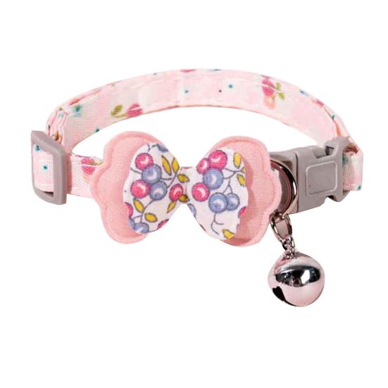 Ошейник для кошек с подвеской в виде колокольчика, дизайн в виде бабочки и звезды, регулируемый ошейник для котенка