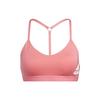 Сплошной цветной спортивный бюстгальтер с принтом логотипа, женское нижнее белье, розовый GL0614