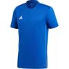 Mens Core 18 Jersey Logo Print Breathable Short Sleeve T-Shirt Men Tops Blue CV3451