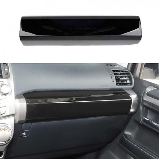 Glossy Black Co-Pilot Passenger Dashboard Panel Cover Trim Bezel For 4Runner 10+