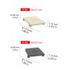 Restraint Anchor ISOFIX Button Connector Cover For BMW 2 Series F45 F46 X1 F48 F49 X2 F39 Car Rear Seat Child