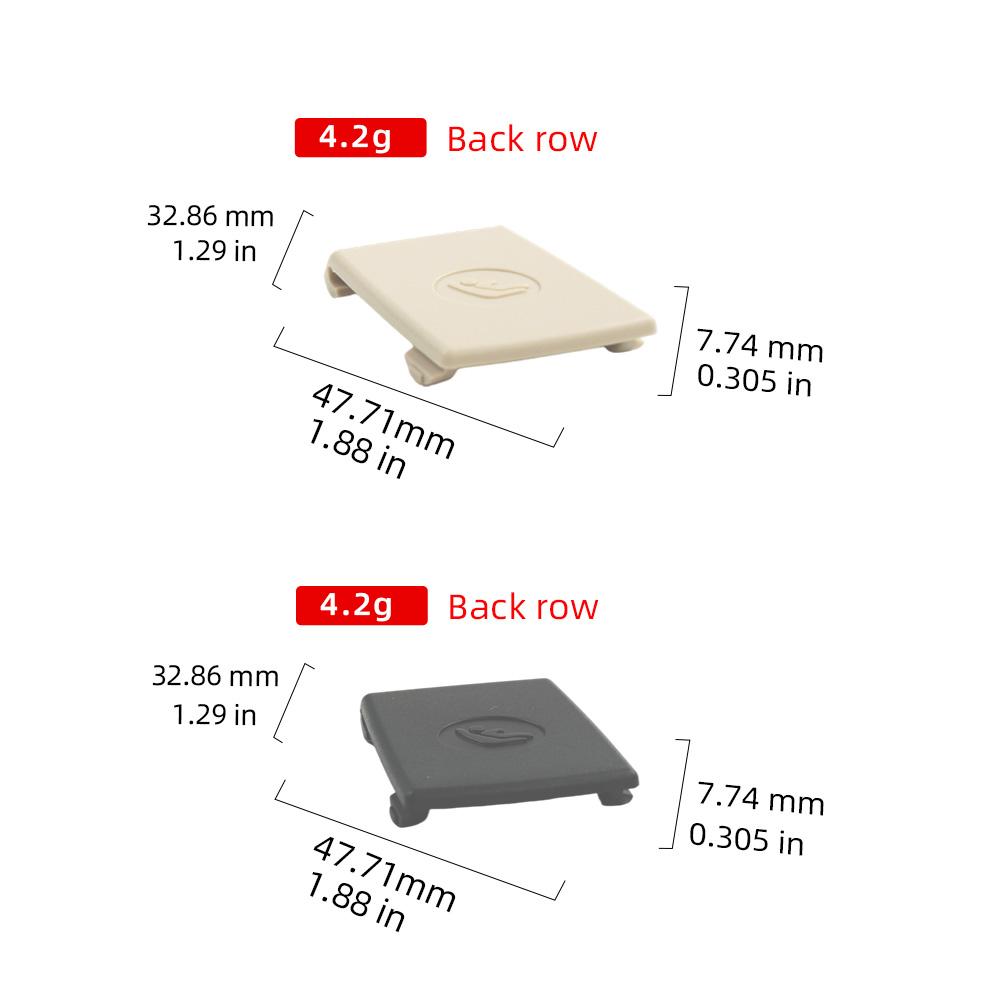 Restraint Anchor ISOFIX Button Connector Cover For BMW 2 Series F45 F46 X1 F48 F49 X2 F39 Car Rear Seat Child