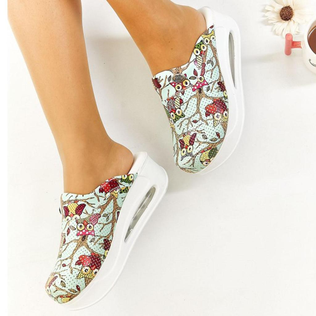 Женские ортопедические сабо, медицинская обувь Sabo, нескользящие тапочки, медсестра, доктор, акушерка