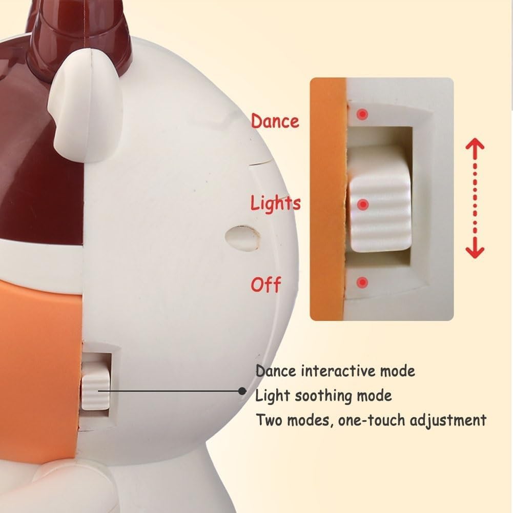 Танцующая корова - Электрическая музыкальная плюшевая корова со смешными песнями и движениями, Интерактивные игрушки для малышей, Милый рождественский подарок для малыша