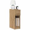 VidaXL Bedside Table with Drawer Artisan Oak 20x36x60 Cm, Side Table, Bedside Cabinet, Side Table for the 858711