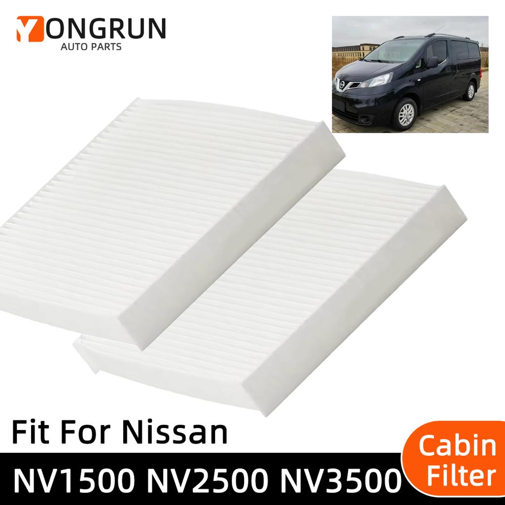 1/2 SET New Car Carbin Air Filter Cleaner for 2012-2015 Nissan NV1500 NV2500 NV3500 OE CF10553 NN05156 PC1042 C25764P PBC25764 Mass Air Flow 3