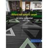 Огнестойкий ковер для бильярдного зала: Звукоизолирующий, Огнестойкий, Износостойкий, Коммерческого класса, Толстый ковер для сплошного покрытия больших площадей