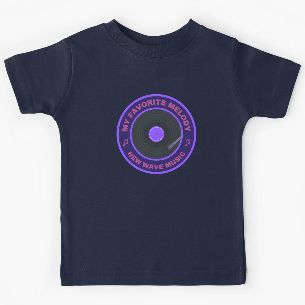 My favorite melody new wave music Kids T-Shirt