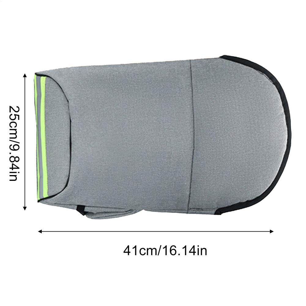 Motorcycle Hand Covers Comfortable Waterproof Windproof Snowmobile Handlebar Mittens Hand Guard For Women Winter Cold Weather