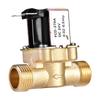 G1 2  DC 24V Нормально закрытый латунный электрический соленоидный магнитный клапан для управления водой