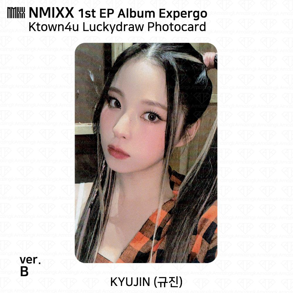 NMIXX 1-й EP-альбом Expergo Lucky Draw Фотокартка Открытка Soundwave Ktown4U KPOP
