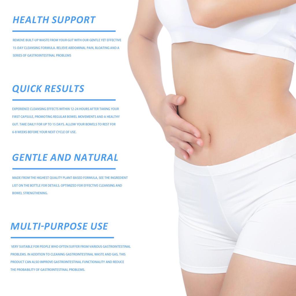 Капсулы Googeer для очищения кишечника и толстой кишки