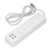 Smart Power Strip for Tuya WiFi Surge Protector 2500W with 4 Individually Controlled Outlets and 4