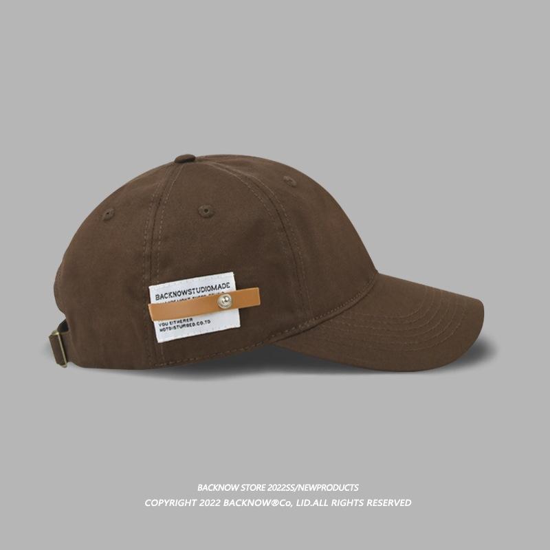 Trendy Brand Big Head Circumference Retro Summer Baseball Cap Women'S Versatile Face Small Cap Men'S Japanese Soft Top Hat