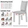 Soft Cheap Waterproof Chair Covers Solid Colours Chair Cover Stretch Elastic Office Chair Banquet Furniture Protector Home Decor