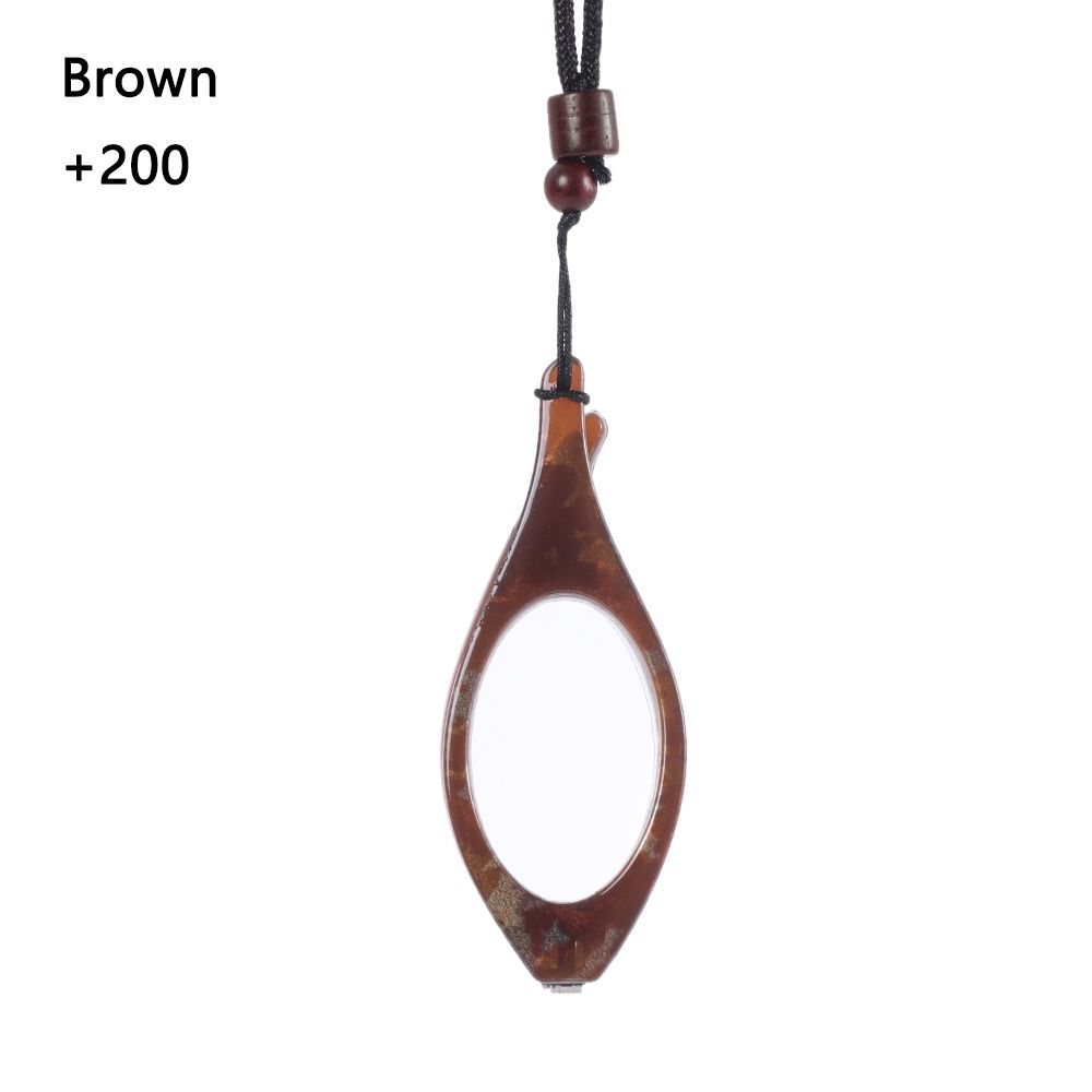 Folding Hanging Neck Permanent Presbyopia Glasses Reading Glasses Eyewear Accessories Full Frame