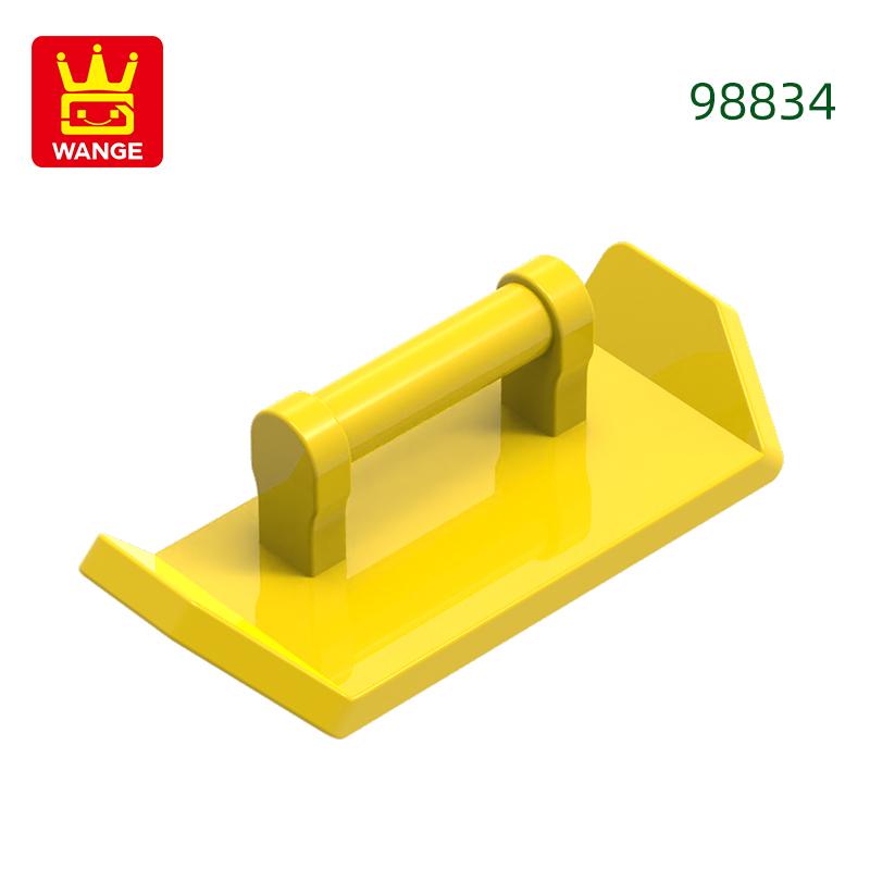 Нетоксичный 129 шт./Лот № 98834 Направляющая пластина спойлера с ручкой Блок Цвета Moc Аксессуары Совместимые С Кирпичами DIY Детская Игрушка