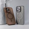 Luxury Spiricle Camera Protection Case for iPhone 15 16 Pro Max 16 Plus Magsafe Cases for iPhone 14 12 11 13 Pro Max Matte Cover