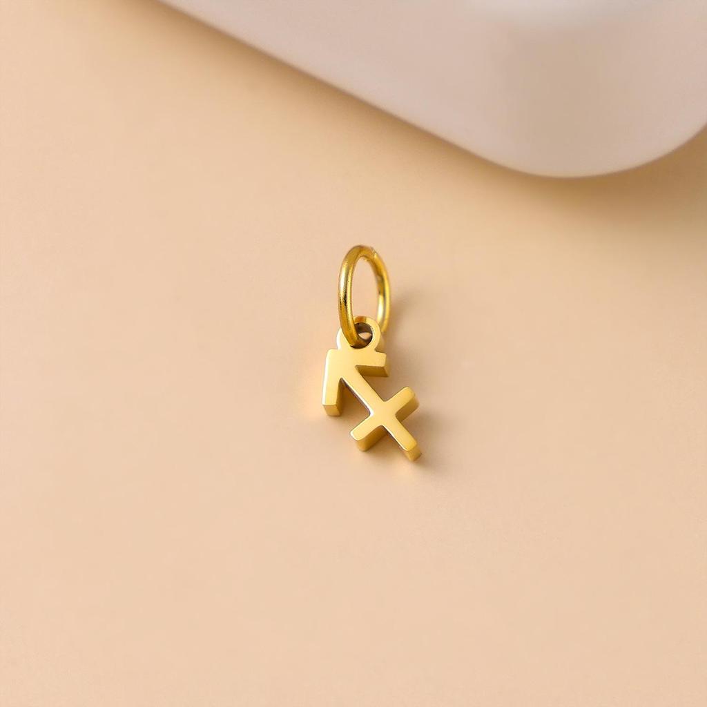 Подвески-ожерелья из нержавеющей стали «Двенадцать созвездий» – Элегантный, маленький и изысканный дизайн