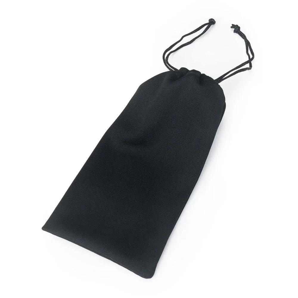 10 Pcs Pouches for Sunglasses Mp3 Soft Cloth Dust Pouch Optical Glasses Carry Bag Double Cord Storage Bag