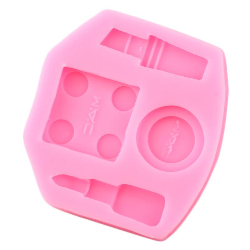 Силиконовые формы для губной помады, инструменты для макияжа, инструменты для украшения торта из помадки, форма для кексов, полимерная глина, формы для конфет, шоколада и мастики