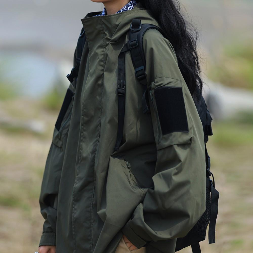 Куртка унисекс с капюшоном: Весна/Осень 2023, легкие и свободные модели для пар