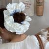 Очень большие корейские аксессуары для волос резинка резинки резинки для девочек женщин популярные ведущие модные взрослые заколка
