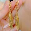 Элегантные серьги-кисточки 'Золотое крыло' - Роскошные модные каффы для женщин