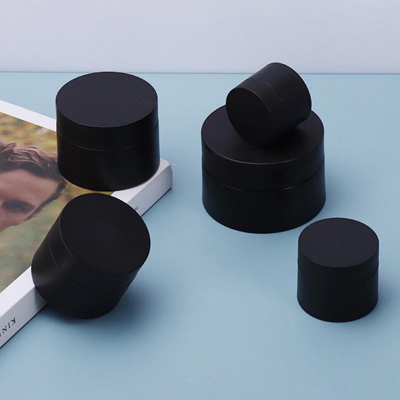 Банка для крема для лица, контейнер для плотной талии, термостабильная пластиковая многоразовая бутылка, красочная дорожная косметическая коробка