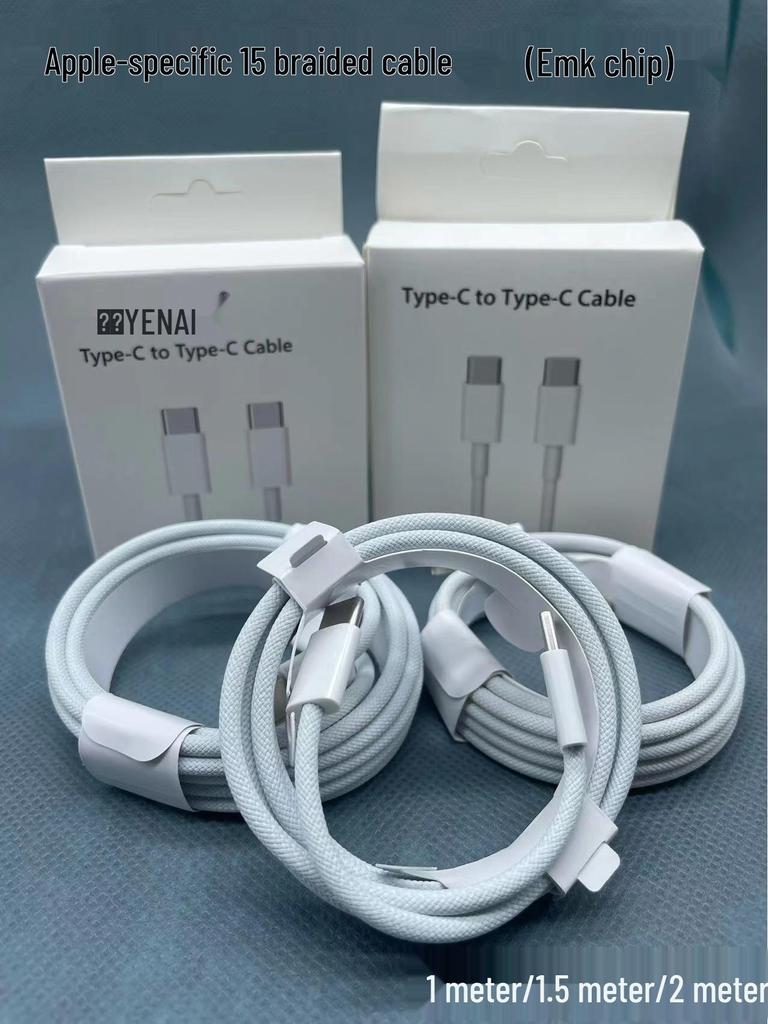 6A Fast Charging PD20W Cable for Apple 15, Huawei, Android Phones