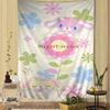 Sugarbunnies Anime Kawaii Cartoon Tapestry Bohemian Wall Hanging Sheets for Room Decor Bedroom Living Room Dorm Wall Art