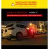Магнитный светодиодный дверной сигнальный фонарь с автоматическим срабатыванием - водонепроницаемый автомобильный сигнал безопасности (4 цвета)