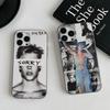Чехол для телефона певца Джастина Бибера для iPhone 11 12 13 14 15 16 17 Pro Max PLUS Pro Волна Гофрированный силиконовый чехол