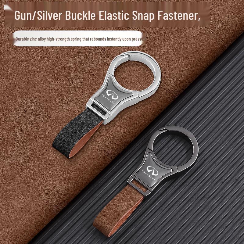 Брелок-кольцо для ключей автомобиля Infiniti Q50L Q70L G25 FX35 - Новая модель 2025 года