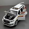 HAOCHI 1/24 Toyota PRADO Land Cruiser Внедорожник Сплав Модель автомобиля Литой Металл Внедорожник Модель автомобиля Звук Свет Детская Игрушка Подарок