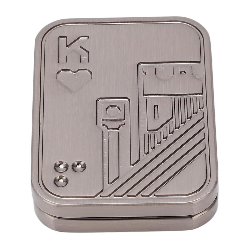 Magnetic Slider Toy Metal Adult Office ADHD Autism Anxiety Stress Relief Push Slider Sensory Toy