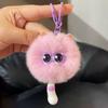 Cute Cartoon Plush Pendant Imitation Rex Rabbit Fur Plush Doll Pendant  Backpack Decoration