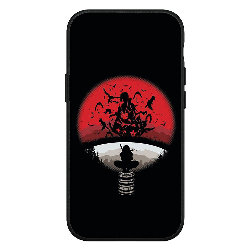 Для iPhone 16 15 X XR Samsung Galaxy S24 S23 Plus Xiaomi Redmi Note 13 12 11 Pro Max 9 10 14 OPPO Huawei чехол Akatsuki Pain Наруто Итачи чехол для телефона
