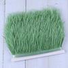 Feather10Meters 8-10cm Natural Ostrich Feather Trims for Needlework and Handicraft Plume Ribbon Fringe Skirt Decoration