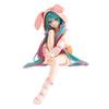 15 см Аниме ХАТСUNE MIKU Фигурка Стопор для лапши Фигурка Пижама с заячьими ушками ПВХ Декорация Модель Игрушки Фигурка Действия Коллекция Подарки