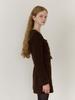 SINCETHEN Square Neck Boucle Two-Piece