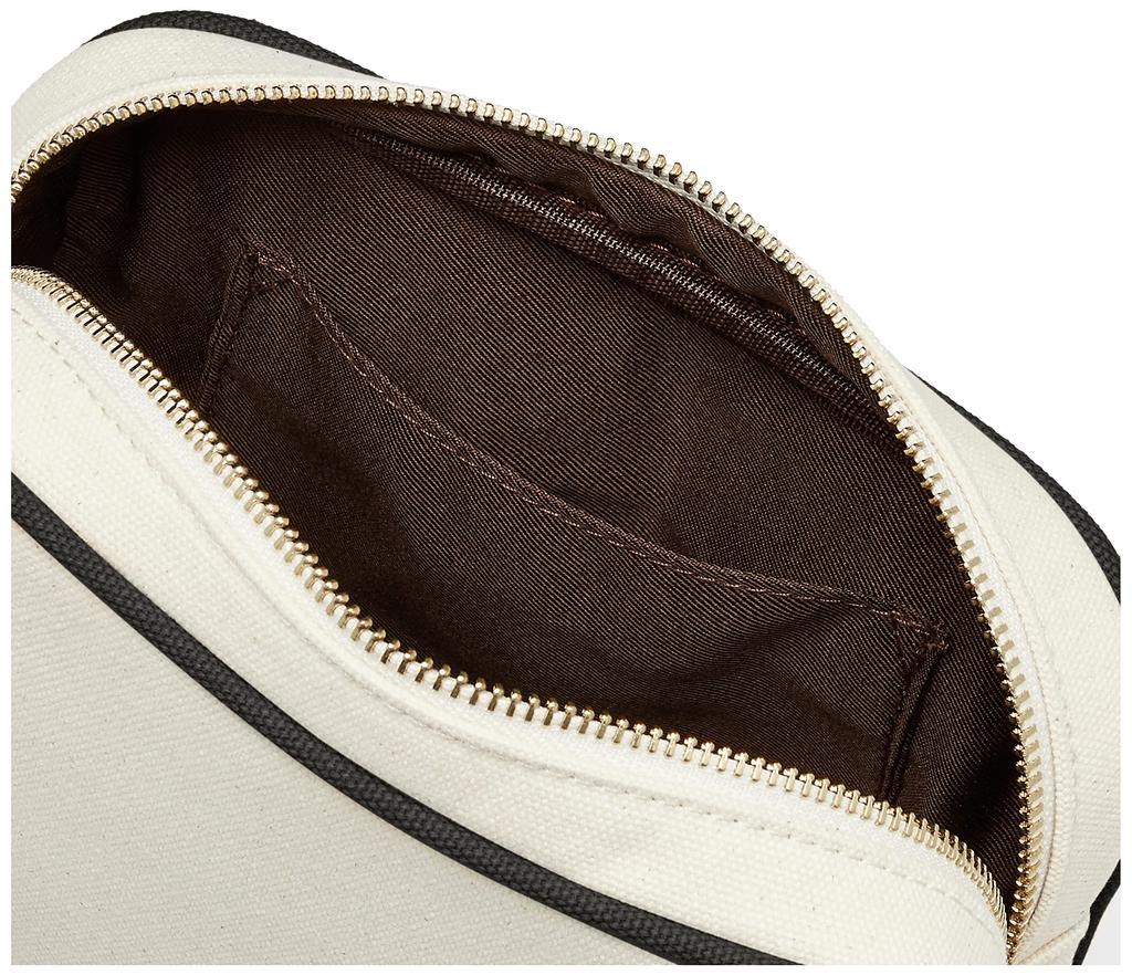 Сумка через плечо Hills Polo Canvas BH1009N Ivory x Black [Beverly Club] женская